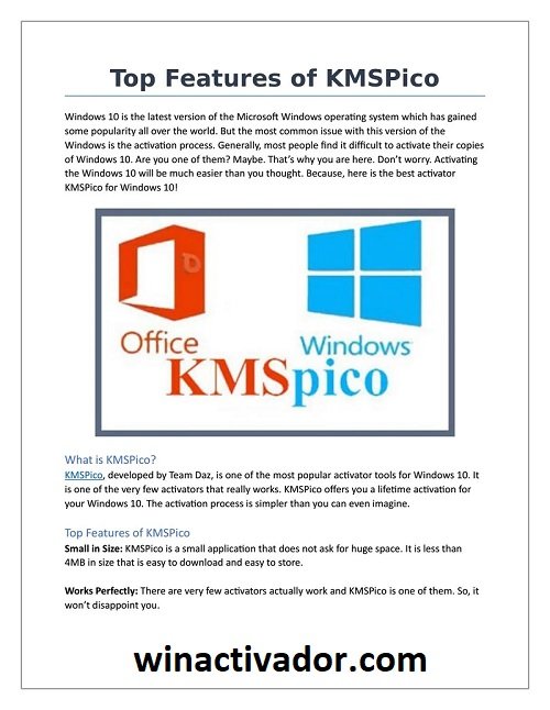 KMSpico Ativador