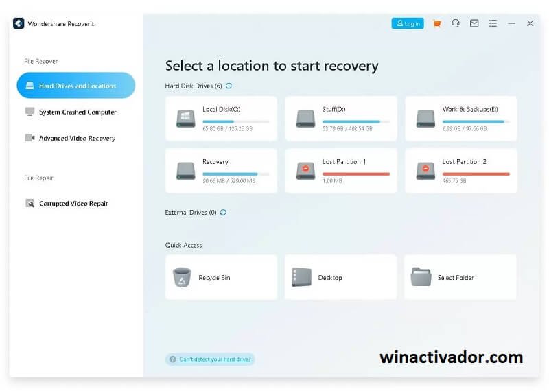 Wondershare Recoverit Crackeado